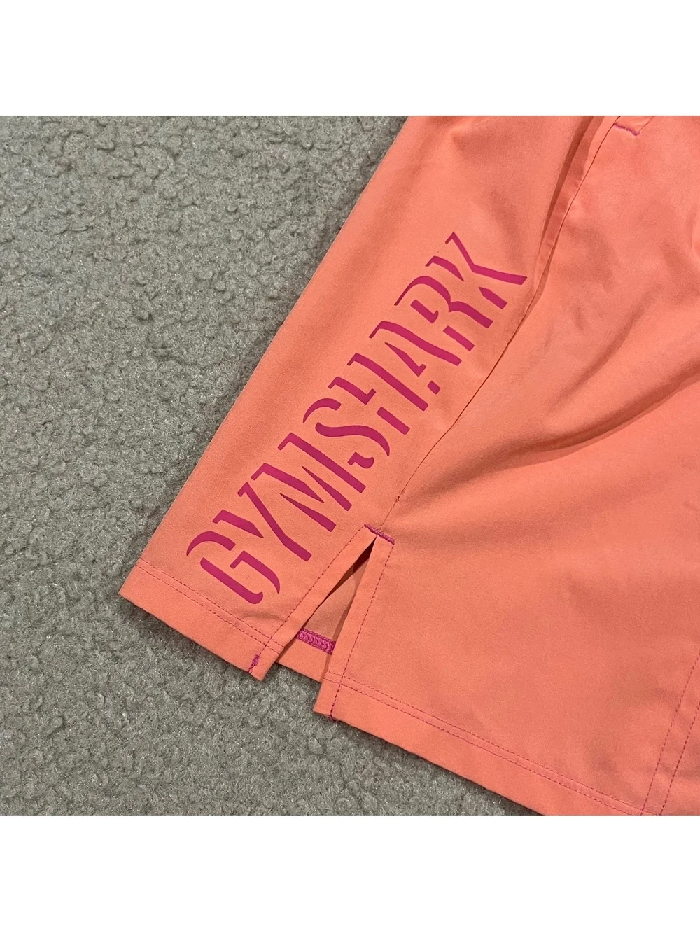 Gymshark Womens High Waisted Sport Woven Shorts Pink Size Small